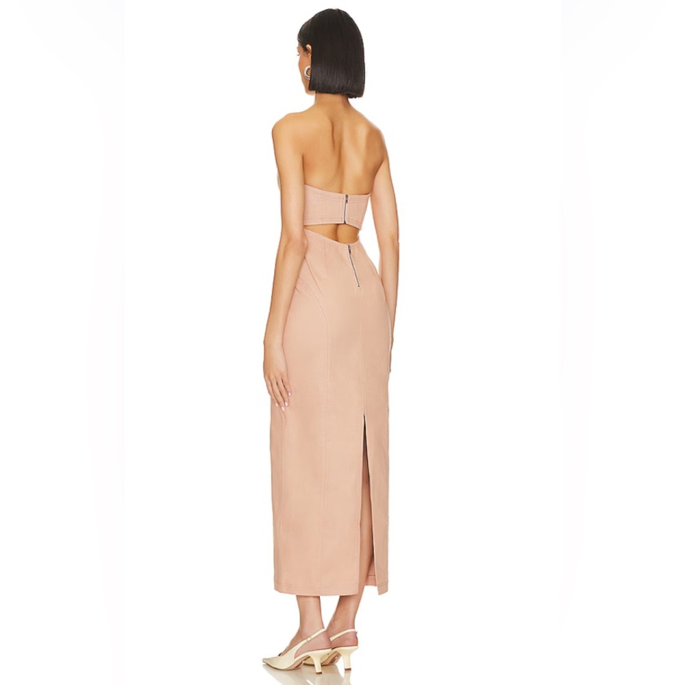 LPA Maxi Strapless Dress